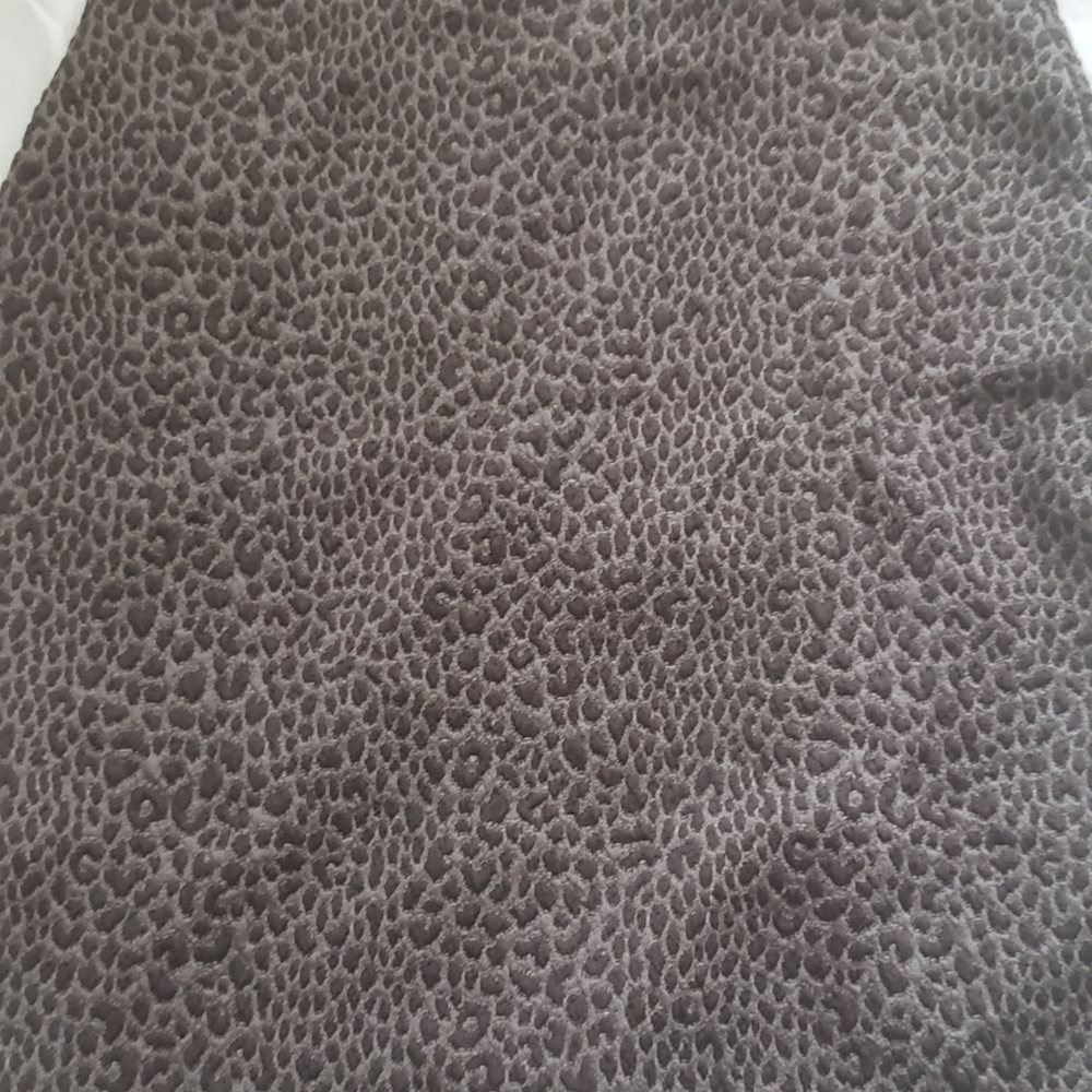 H&M pencil skirt, animal patterns, color Brown. Size M